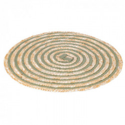 Villa D'Este Home Tivoli 'Spiral Stones', Set 4 Tovagliette Tonde Assortite