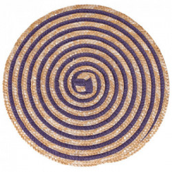 Villa D'Este Home Tivoli 'Spiral Provence', Set 4 Tovagliette Tonde Assortite