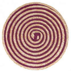 Villa D'Este Home Tivoli 'Spiral Provence', Set 4 Tovagliette Tonde Assortite