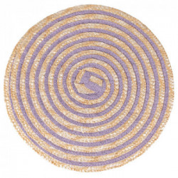 Villa D'Este Home Tivoli 'Spiral Provence', Set 4 Tovagliette Tonde Assortite