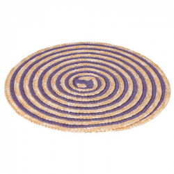 Villa D'Este Home Tivoli 'Spiral Provence', Set 4 Tovagliette Tonde Assortite