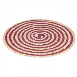 Villa D'Este Home Tivoli 'Spiral Provence', Set 4 Tovagliette Tonde Assortite