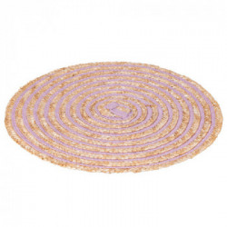 Villa D'Este Home Tivoli 'Spiral Provence', Set 4 Tovagliette Tonde Assortite