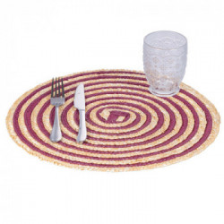 Villa D'Este Home Tivoli 'Spiral Provence', Set 4 Tovagliette Tonde Assortite