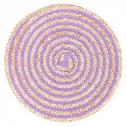 Villa D'Este Home Tivoli 'Spiral Provence', Set 6 Tovagliette Tonde Assortite