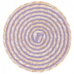 Villa D'Este Home Tivoli 'Spiral Provence', Set 6 Tovagliette Tonde Assortite