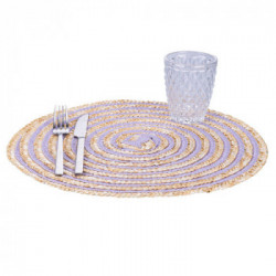 Villa D'Este Home Tivoli 'Spiral Provence', Set 6 Tovagliette Tonde Assortite