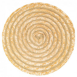 Villa D'Este Home Tivoli 'Spiral Sunset', Set 6 Tovagliette Tonde Assortite