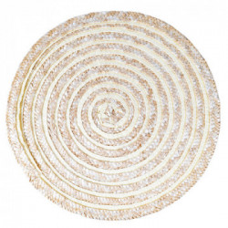 Villa D'Este Home Tivoli 'Spiral Sunset', Set 6 Tovagliette Tonde Assortite