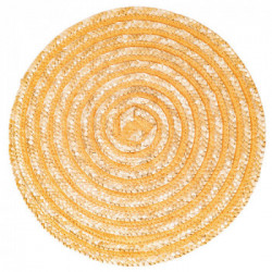 Villa D'Este Home Tivoli 'Spiral Sunset', Set 6 Tovagliette Tonde Assortite