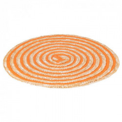 Villa D'Este Home Tivoli 'Spiral Sunset', Set 4 Tovagliette Tonde Assortite