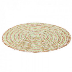 Villa D'Este Home Tivoli 'Spiral Greenery', Set 6 Tovagliette Tonde Assortite