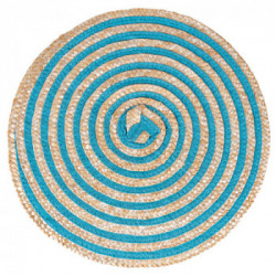 Villa D'Este Home Tivoli 'Spiral Ocean', Set 4 Tovagliette Tonde 