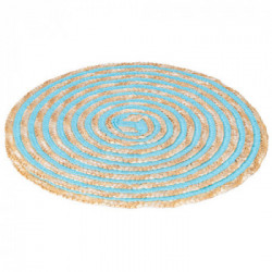 Villa D'Este Home Tivoli 'Spiral Ocean', Set 4 Tovagliette Tonde 