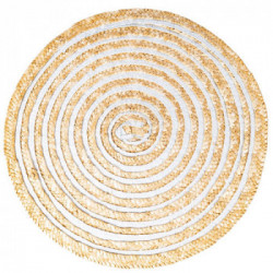 Villa D'Este Home Tivoli 'Spiral Ocean', Set 6 Tovagliette Tonde Assortite