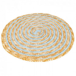 Villa D'Este Home Tivoli 'Spiral Ocean', Set 6 Tovagliette Tonde Assortite