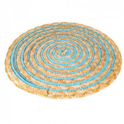 Villa D'Este Home Tivoli 'Spiral Ocean', Set 6 Tovagliette Tonde Assortite