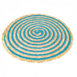 Villa D'Este Home Tivoli 'Spiral Ocean', Set 6 Tovagliette Tonde Assortite