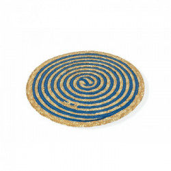 Villa D'Este Home Tivoli 'Spiral Formentera', Set 6 Tovagliette Tonde Assortita	