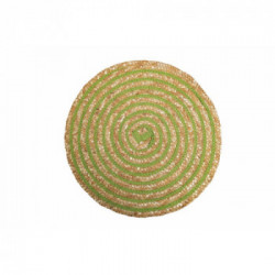 Villa D'Este Home Tivoli 'Spiral', Set 6 Tovagliette Tonde Assortite