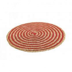 Villa D'Este Home Tivoli 'Spiral', Set 6 Tovagliette Tonde Assortite