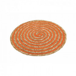 Villa D'Este Home Tivoli 'Spiral', Set 6 Tovagliette Tonde Assortite