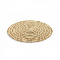 Villa D'Este Home Tivoli 'Spirale', Set 6 Tovagliette Tonde Crema