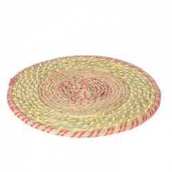 Villa D'Este Home Tivoli 'Mexico Sunset', Set 6 Sottopiatti Paglia	