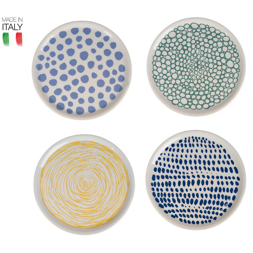Villa D'Este Home Tivoli 'Marea', Set 4 Piatti...