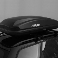 Farad Linea Crub 430 LT Box Auto Da Tetto Satinato - Baule Portapacchi