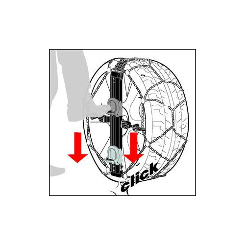 König Easy-fit SUV 235 - Catene da neve (10 mm)