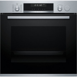Bosch HRG5785S6 - Forno da Incasso Pirolitico, Serie 6, Funzione Vapore, 71 Litri, WiFi, Classe A
