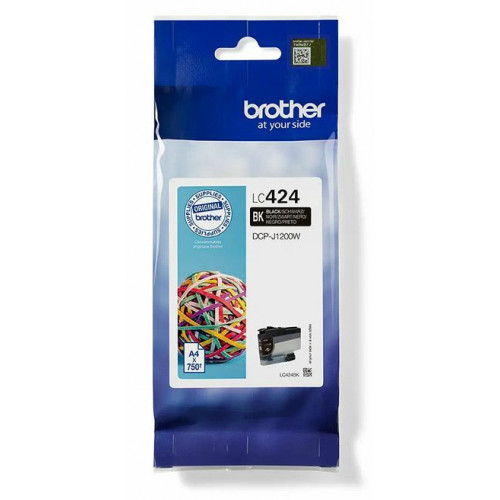 Brother LC-424BK cartuccia d'inchiostro 1 pz...