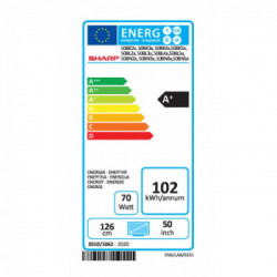 Sharp Aquos 50BL3EA 127 cm (50") 4K Ultra HD Smart TV Wi-Fi Nero