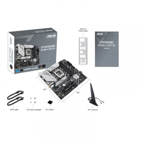 ASUS PRIME B760M-A WIFI D4 Intel B760 LGA 1700...