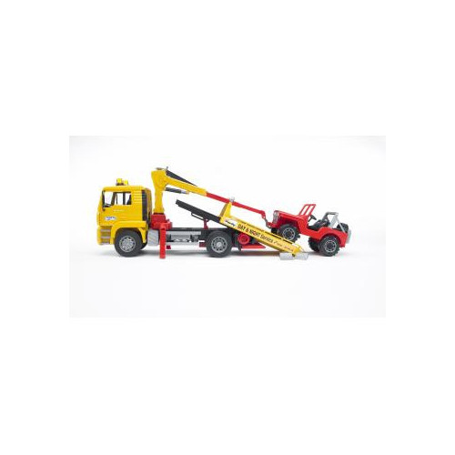 Bruder 02750 - Camion MAN TGA Trasporto Jeep