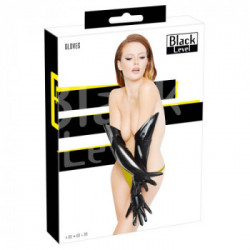 Black Level Vinyl Gloves - Guanti, Lunghi, Neri, Taglia M