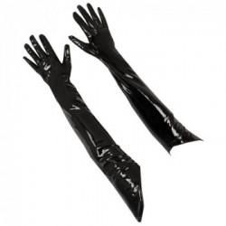 Black Level Vinyl Gloves - Guanti, Lunghi, Neri, Taglia S