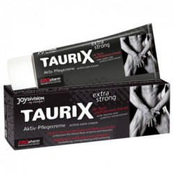JoyDivision TauriX Extra Strong - Crema, Massaggiante, Stimolante per Uomo, 40 ml