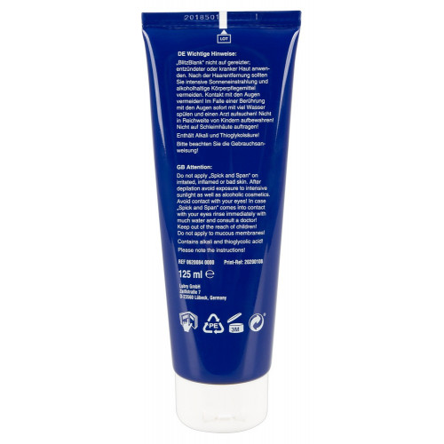 Orion BlitzBlank - Crema Depilatoria, 125 ml