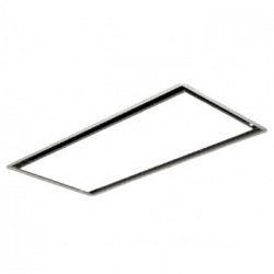 Elica ILLUSION H16 PAINT/A/100 - Cappa Aspirante da Incasso a Soffitto, Verniciabile, 100 cm, PRF0147726, A