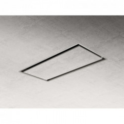 Elica ILLUSION H16 PAINT/A/100 - Cappa Aspirante da Incasso a Soffitto, Verniciabile, 100 cm, PRF0147726, A