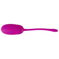 XouXou Super Soft Silicone Love - Uovo, Vibrante, 12 MOD, Impermeabile, Ricaricabile, Viola