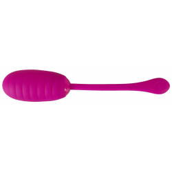 XouXou Super Soft Silicone Love - Uovo, Vibrante, 12 MOD, Impermeabile, Ricaricabile, Viola