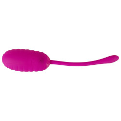 XouXou Super Soft Silicone Love - Uovo, Vibrante, 12 MOD, Impermeabile, Ricaricabile, Viola