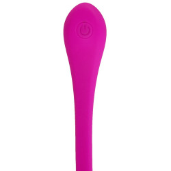 XouXou Super Soft Silicone Love - Uovo, Vibrante, 12 MOD, Impermeabile, Ricaricabile, Viola