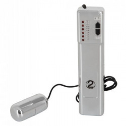 You2Toys Total Climax - Vibratore, Uovo, Regolatore, Richiede Batterie, Argento
