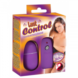 You2Toys Lust Control Purple - Vibratore, Uovo, Telecomando, Richiede Batterie, Viola