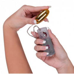 You2Toys Golden Star - Vibratore, Uovo, Regolatore, Richiede Batterie, Oro