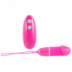 Sweet Smile RC V Bullet - Vibratore, Uovo, Controllo Remoto, 7 MOD, Richiede Batterie, Rosa
